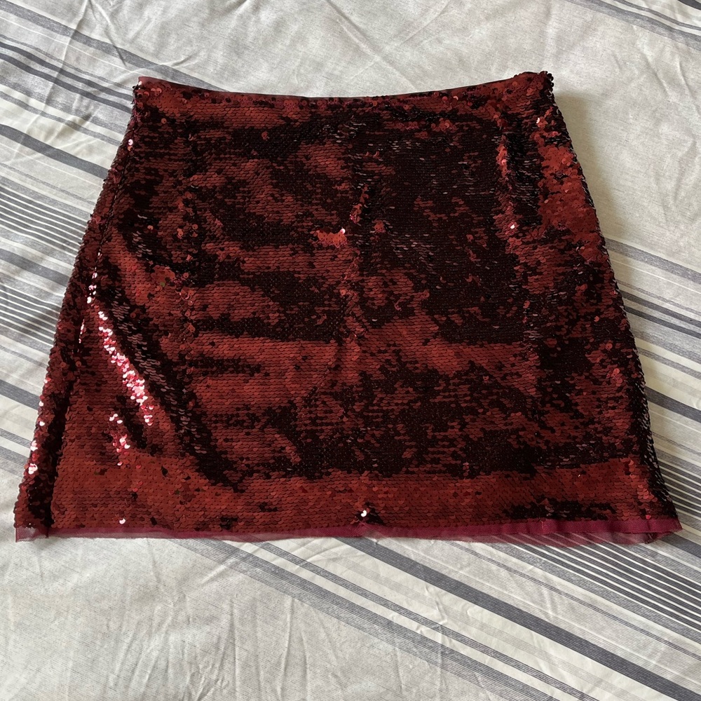 H&M Mini Sequin Skirt